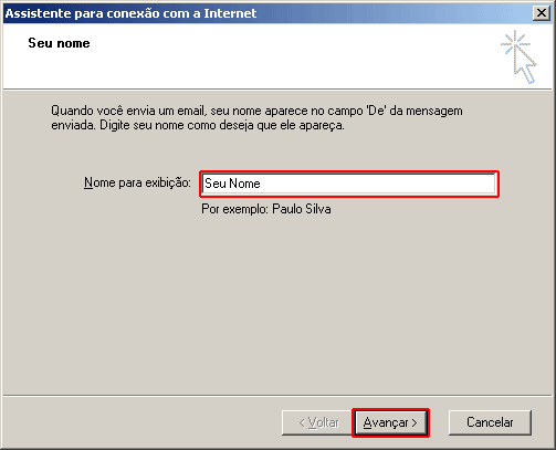 Configurao de e-mail em Outlook Express